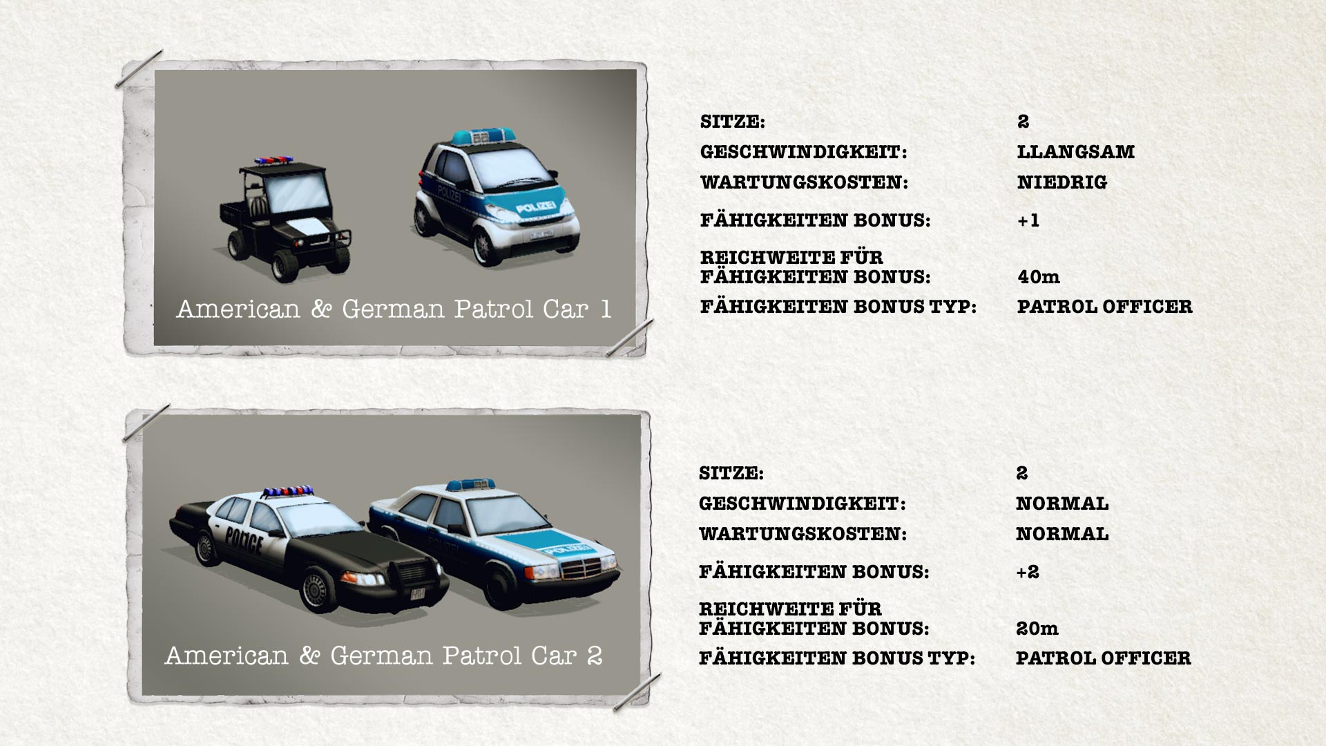 POLICE TACTICS: IMPERIO - Vehicles