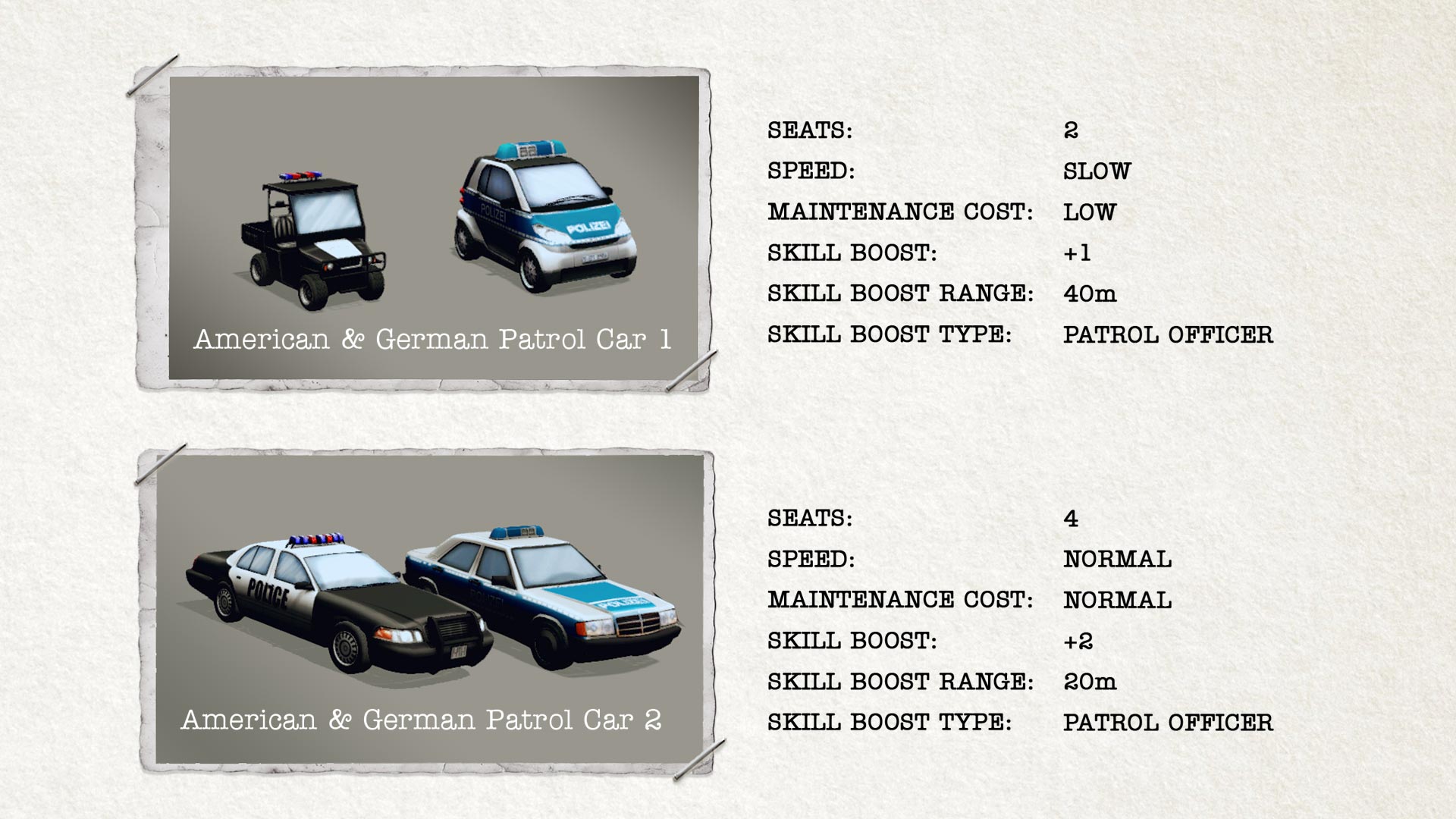 POLICE TACTICS: IMPERIO - Vehicles